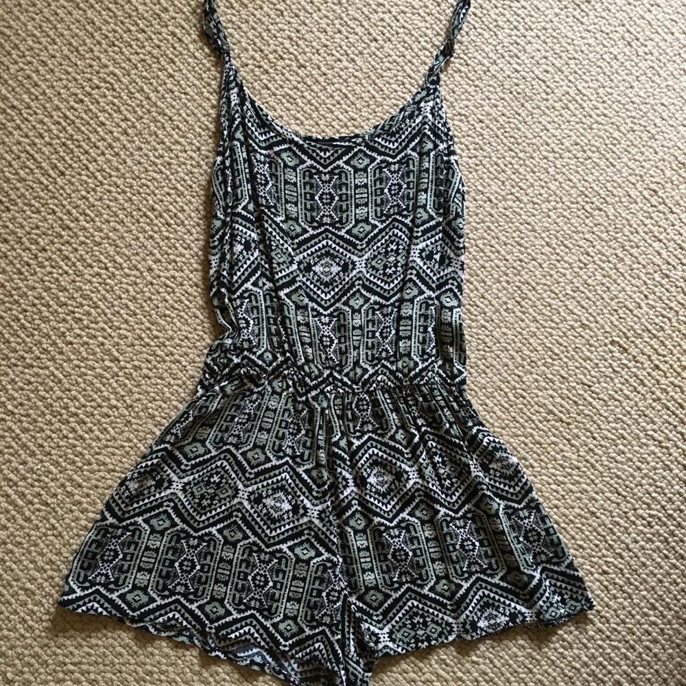 NWT Never Worn! Green Romper!